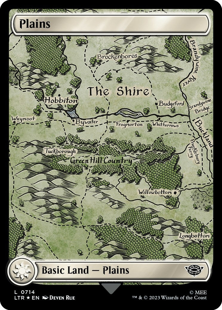 Image for Plains (0714) (Surge Foil) (714) - Magic: The Gathering