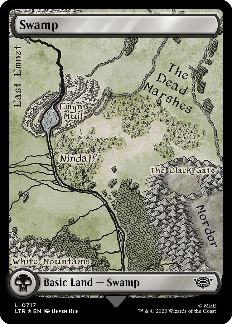 Image for Swamp (0717) (Surge Foil) (717) - Magic: The Gathering