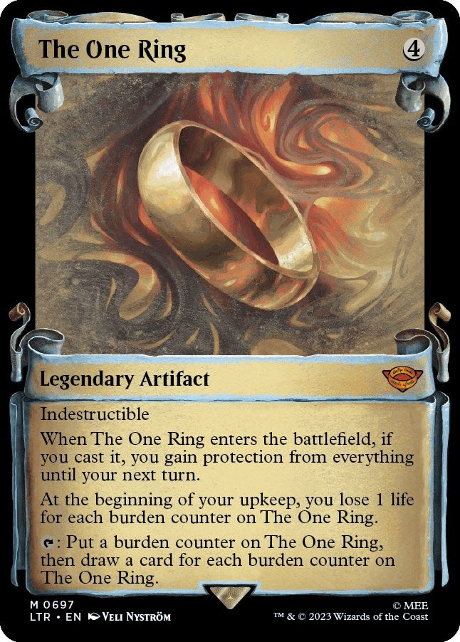 Image for The One Ring (Showcase Scrolls) (697) - Magic: The Gathering