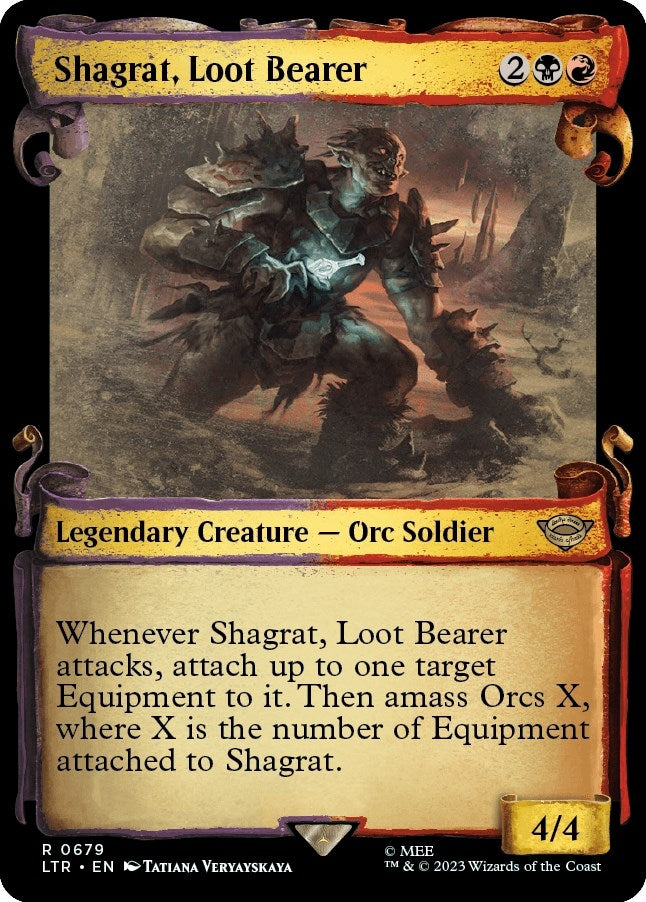 Image for Shagrat, Loot Bearer (Showcase Scrolls) (679) - Magic: The Gathering