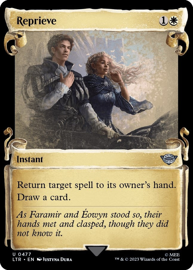 Image for Reprieve (Showcase Scrolls) (477) - Magic: The Gathering