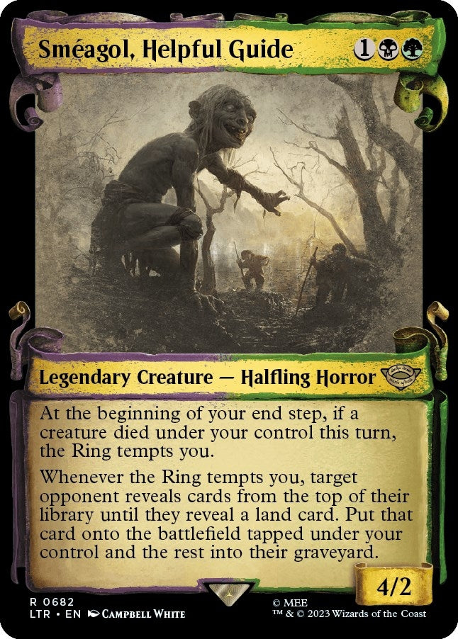 Image for Smeagol, Helpful Guide (Showcase Scrolls) (682) - Magic: The Gathering