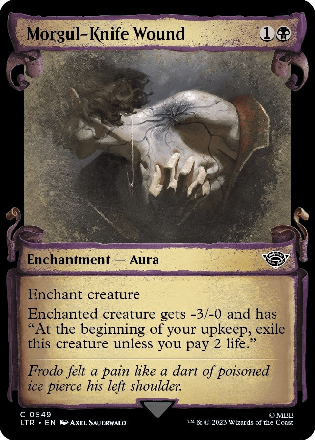Image for Morgul-Knife Wound (Showcase Scrolls) (549) - Magic: The Gathering