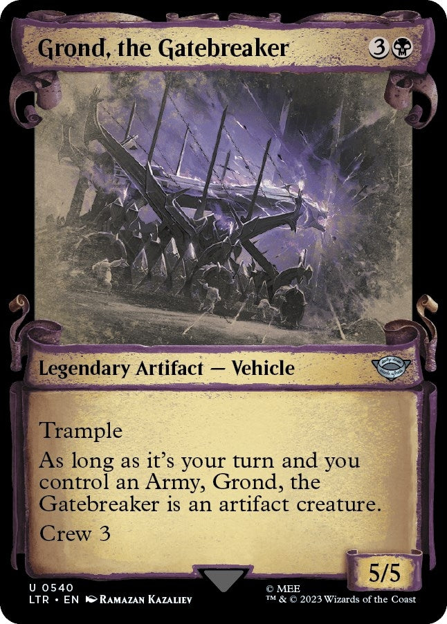 Image for Grond, the Gatebreaker (Showcase Scrolls) (540) - Magic: The Gathering
