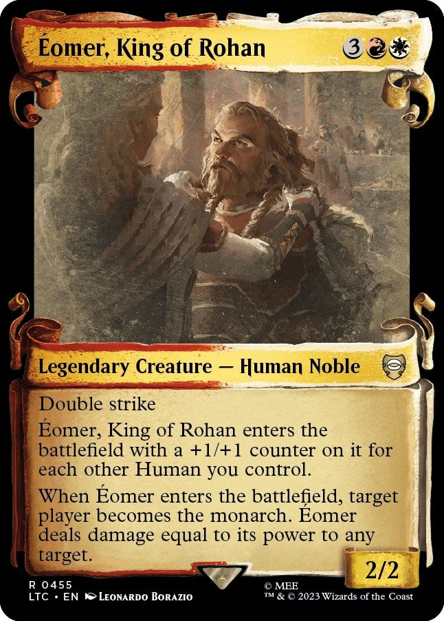 Image for Eomer, King of Rohan (Showcase Scrolls) (455) - Magic: The Gathering