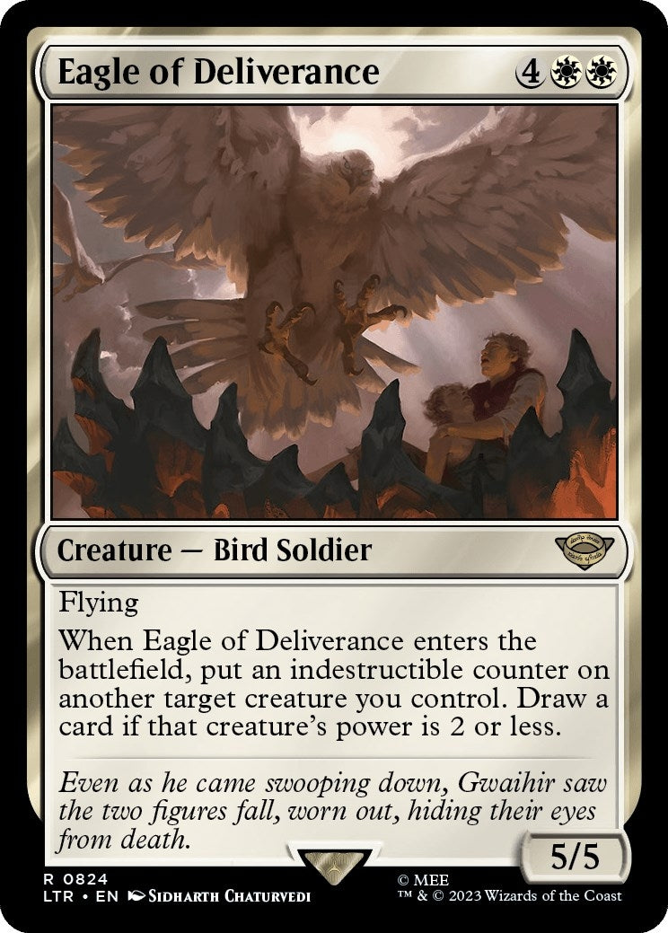 Image for Eagle of Deliverance (824) - Magic: The Gathering
