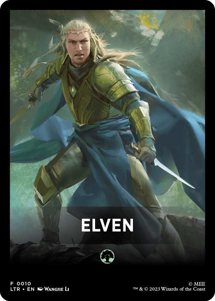 Image for Elven Theme Card (10) - Magic: The Gathering
