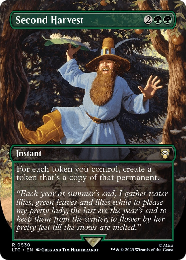 Image for Second Harvest (Borderless) (530) - Magic: The Gathering