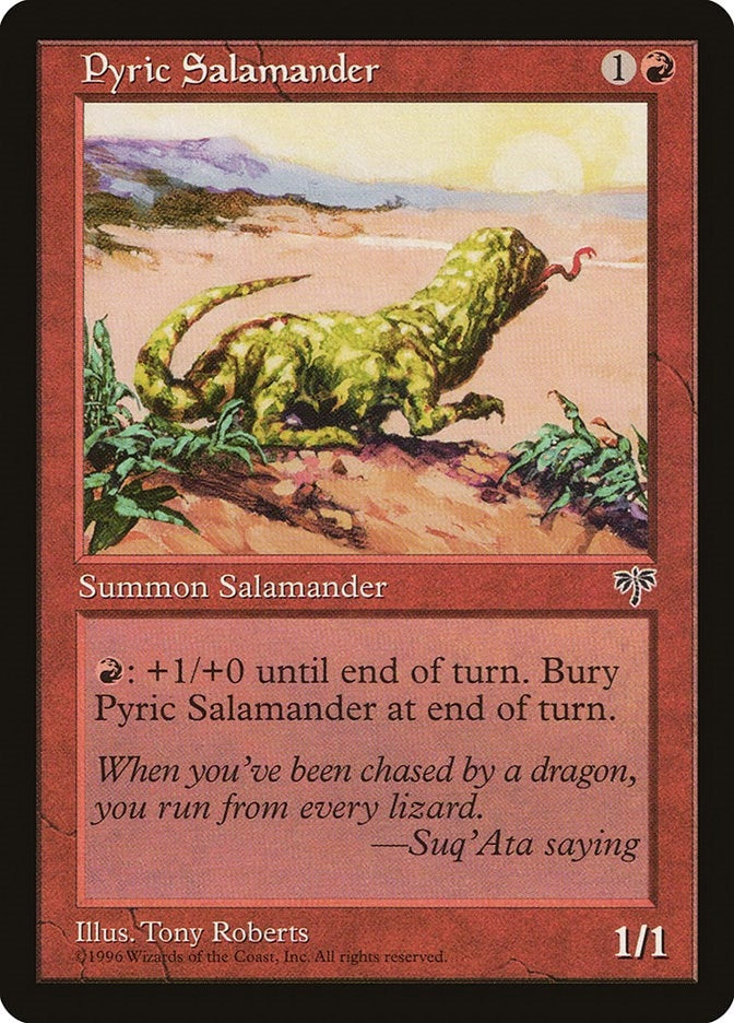 Image for Pyric Salamander - Magic: The Gathering