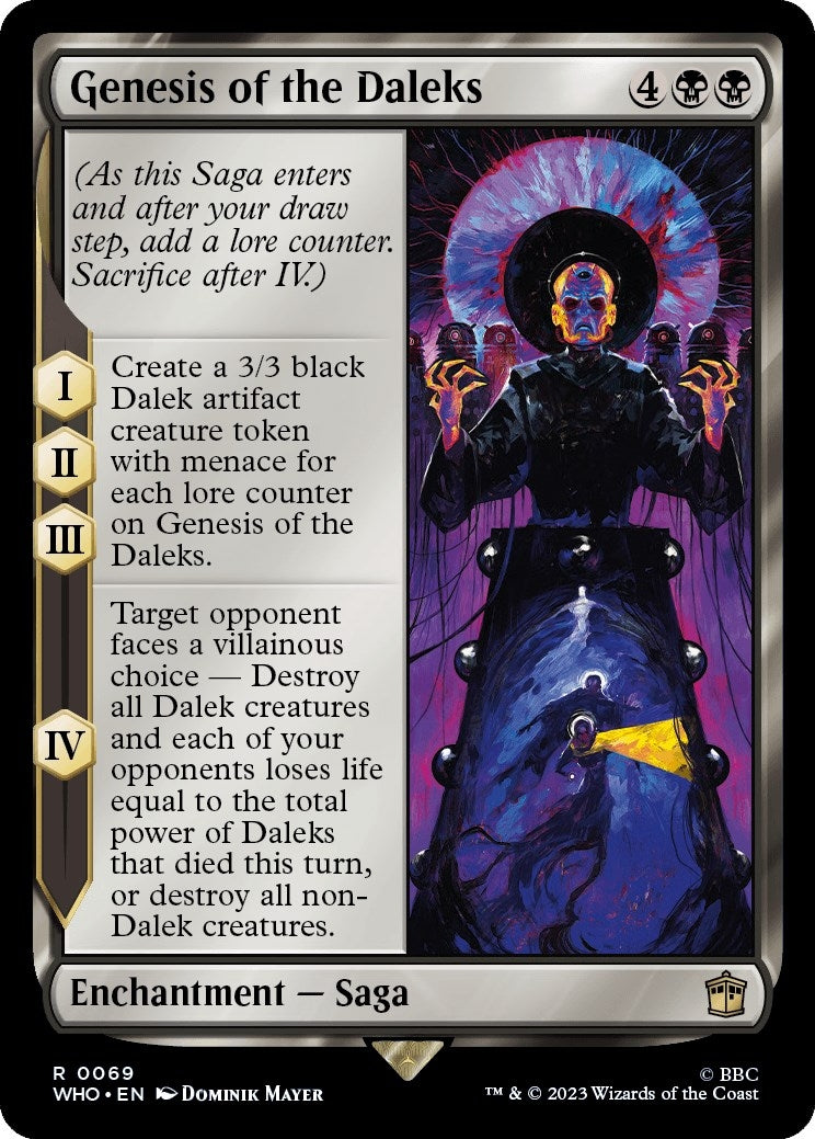 Image for Genesis of the Daleks (69) - Magic: The Gathering