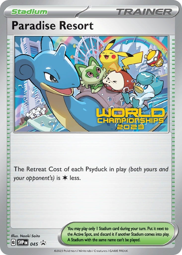 Image for Paradise Resort - 045 (World Championships 2023) (045) (SVP) - Pokemon