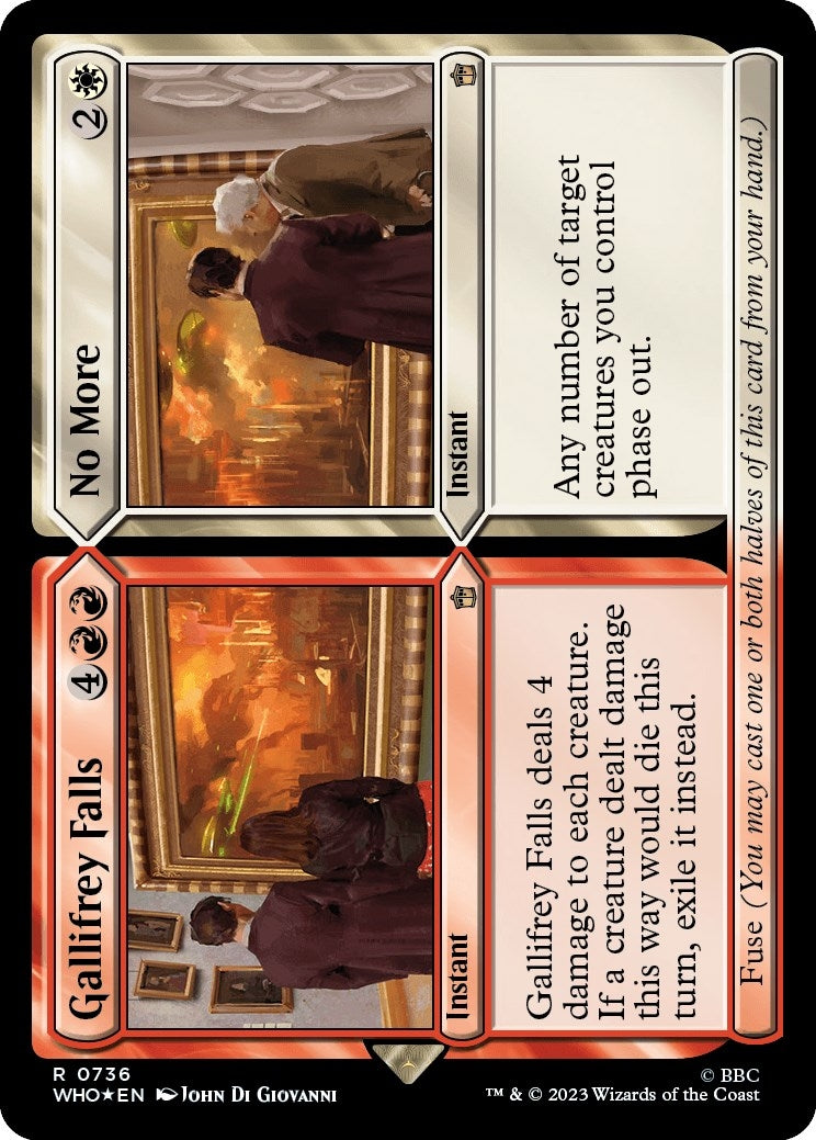Image for Gallifrey Falls // No More (Surge Foil) (736) - Magic: The Gathering