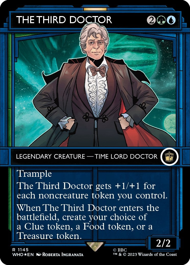 Image for The Third Doctor (Showcase) (Surge Foil) (1145) - Magic: The Gathering