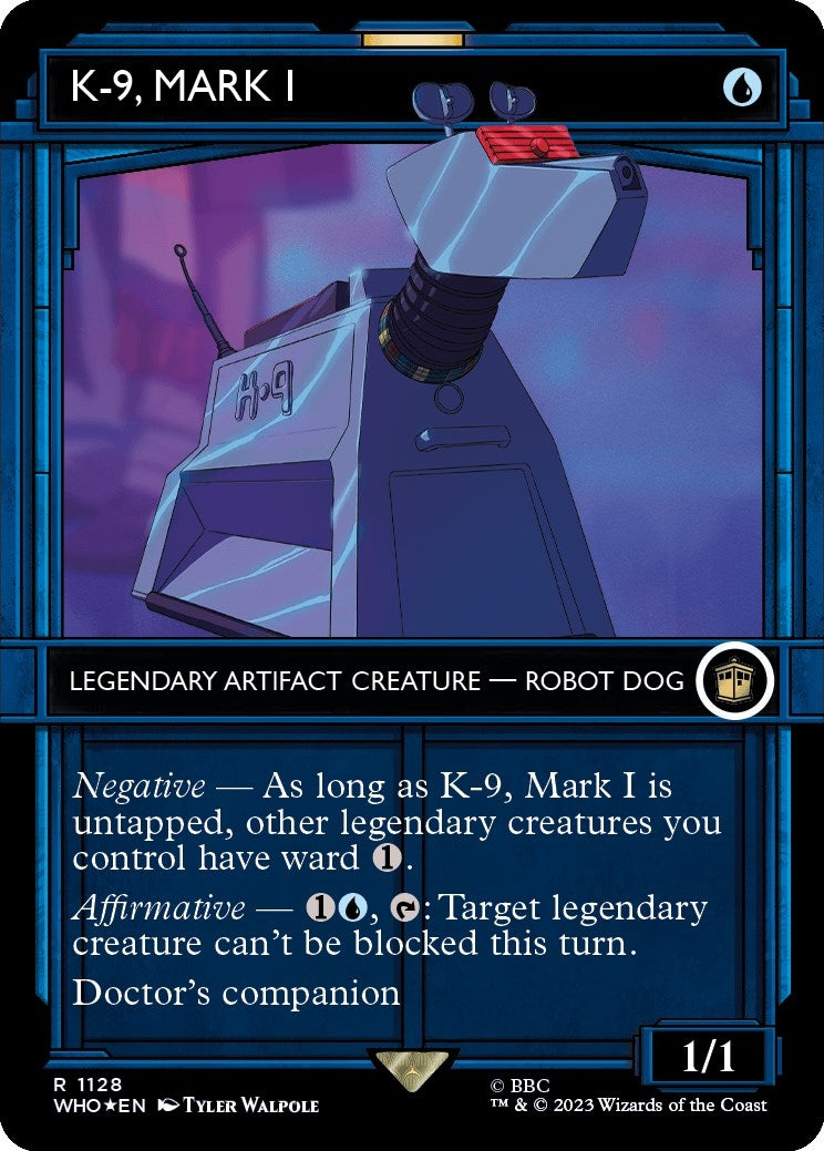 Image for K-9, Mark I (Showcase) (Surge Foil) (1128) - Magic: The Gathering