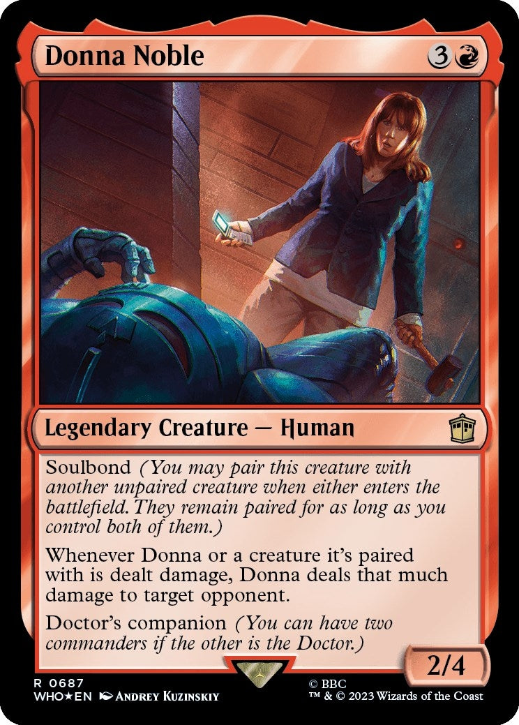 Image for Donna Noble (Surge Foil) (687) - Magic: The Gathering