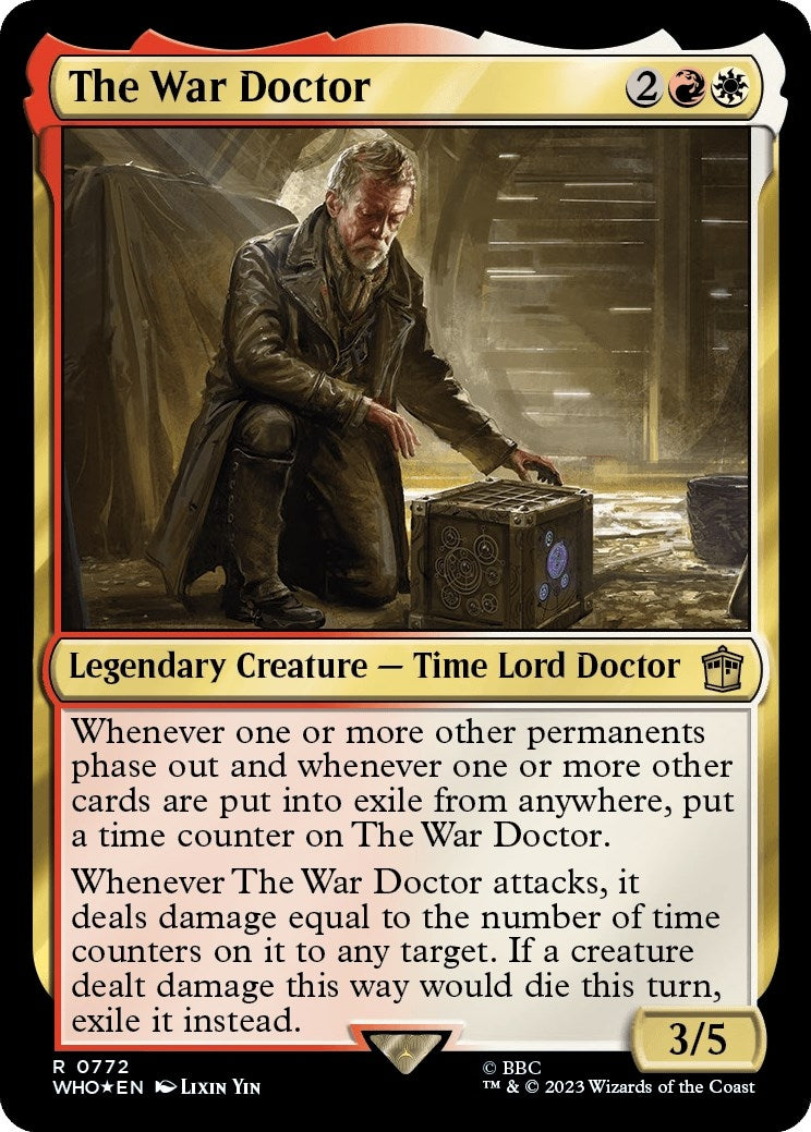 Image for The War Doctor (Surge Foil) (772) - Magic: The Gathering