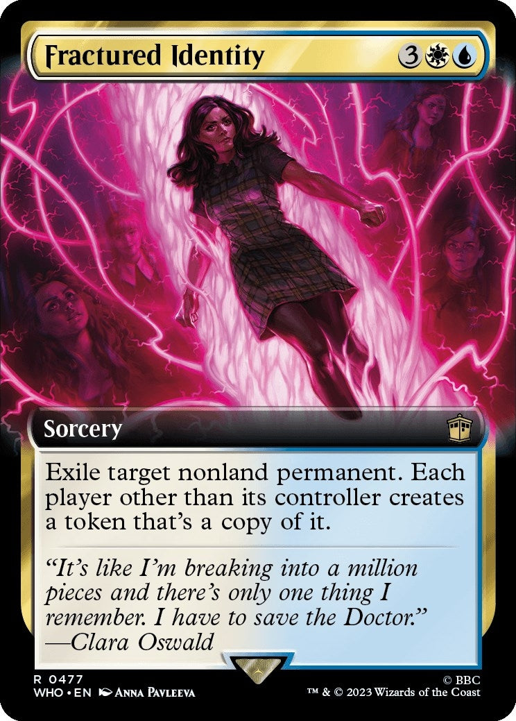 Image for Fractured Identity (Extended Art) (477) - Magic: The Gathering
