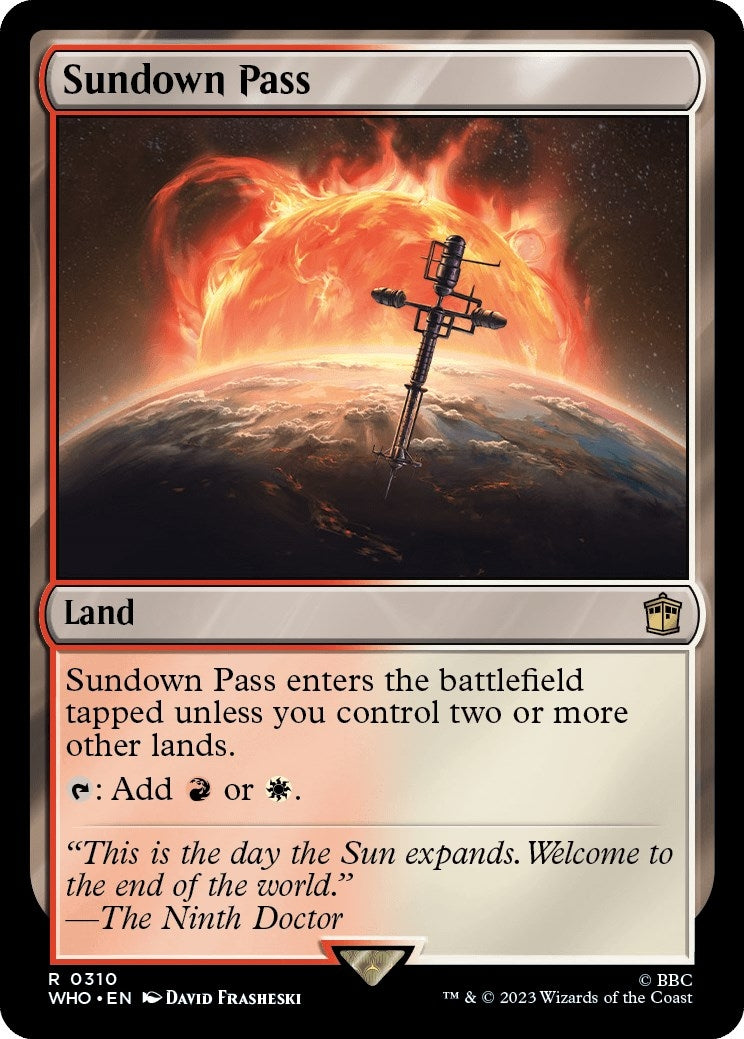 Image for Sundown Pass (310) - Magic: The Gathering