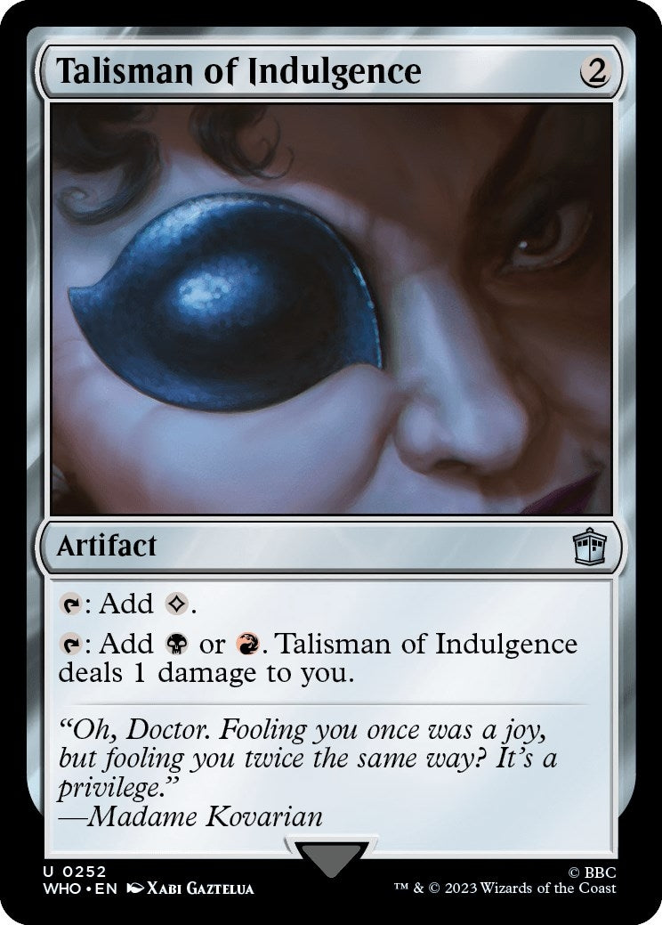 Image for Talisman of Indulgence (252) - Magic: The Gathering
