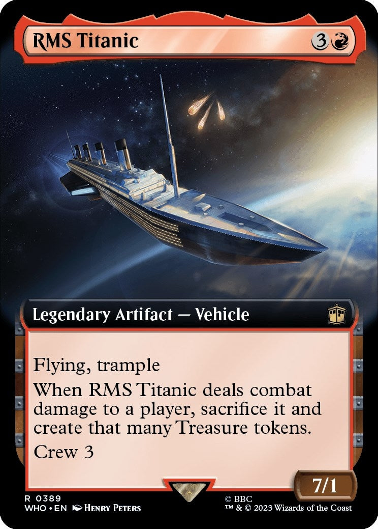 Image for RMS Titanic (Extended Art) (389) - Magic: The Gathering