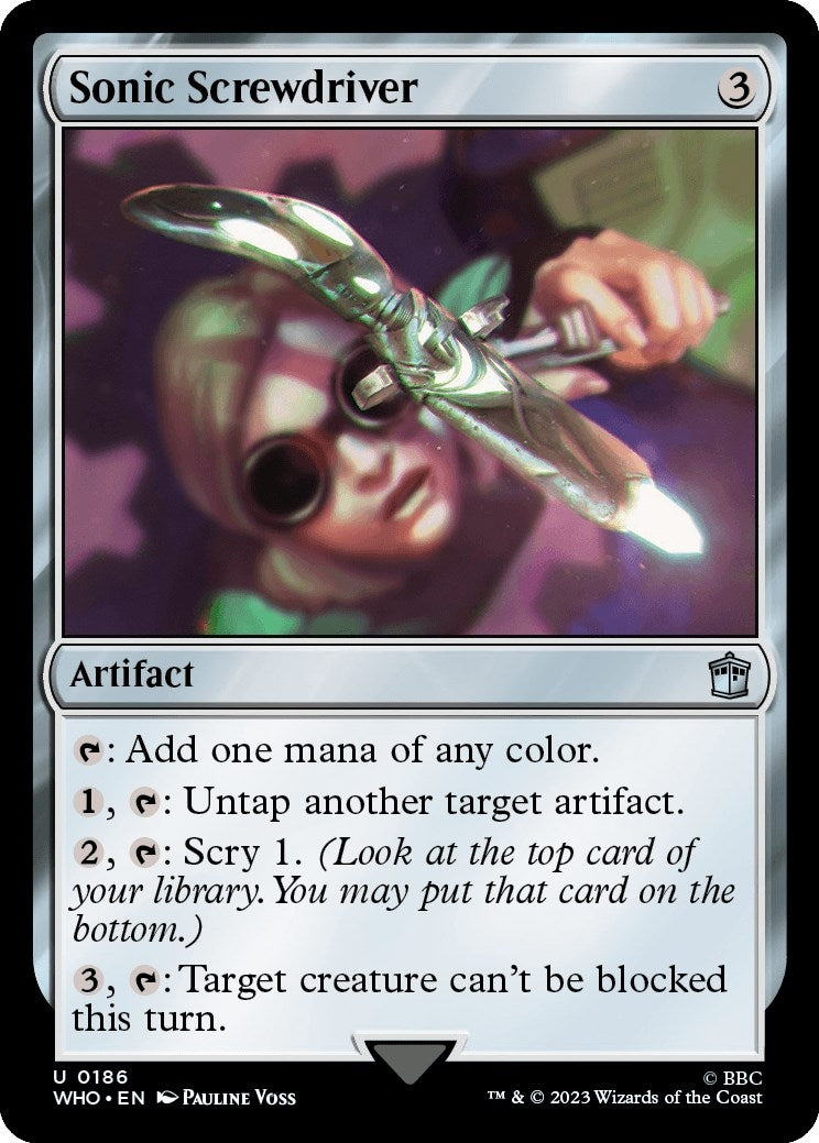 Image for Sonic Screwdriver (0186) (186) (WHO) - Magic: The Gathering