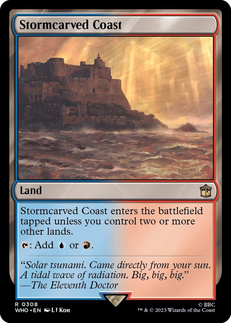 Image for Stormcarved Coast (308) - Magic: The Gathering
