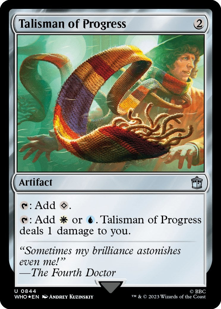 Image for Talisman of Progress (Surge Foil) (844) - Magic: The Gathering