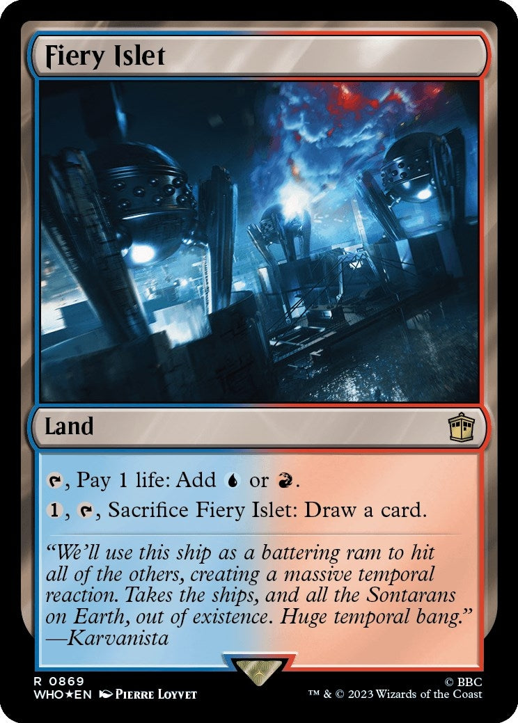 Image for Fiery Islet (Surge Foil) (869) - Magic: The Gathering