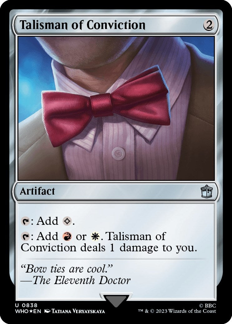 Image for Talisman of Conviction (Surge Foil) (838) - Magic: The Gathering