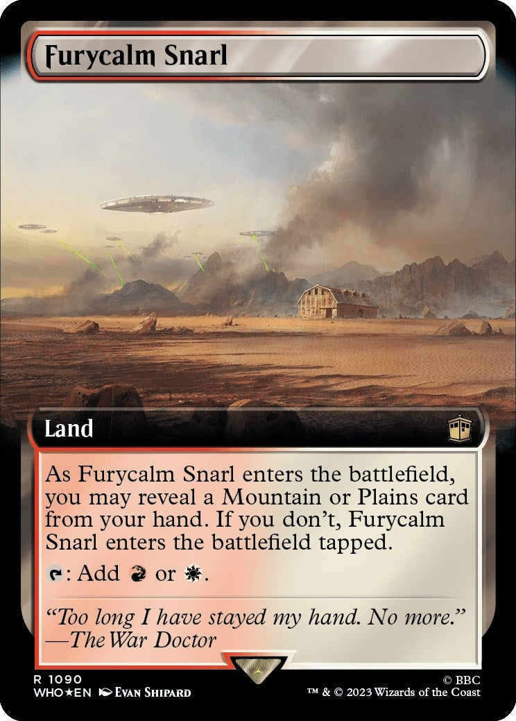 Image for Furycalm Snarl (Extended Art) (Surge Foil) (1090) - Magic: The Gathering