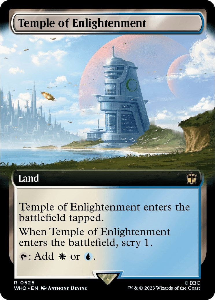 Image for Temple of Enlightenment (Extended Art) (525) - Magic: The Gathering