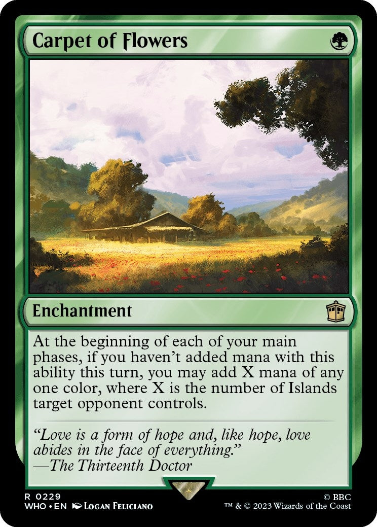 Image for Carpet of Flowers (229) - Magic: The Gathering