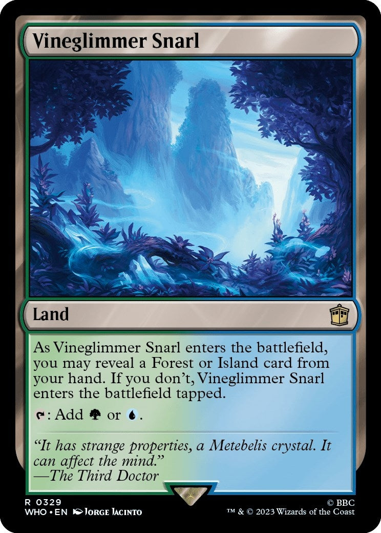 Image for Vineglimmer Snarl (329) - Magic: The Gathering