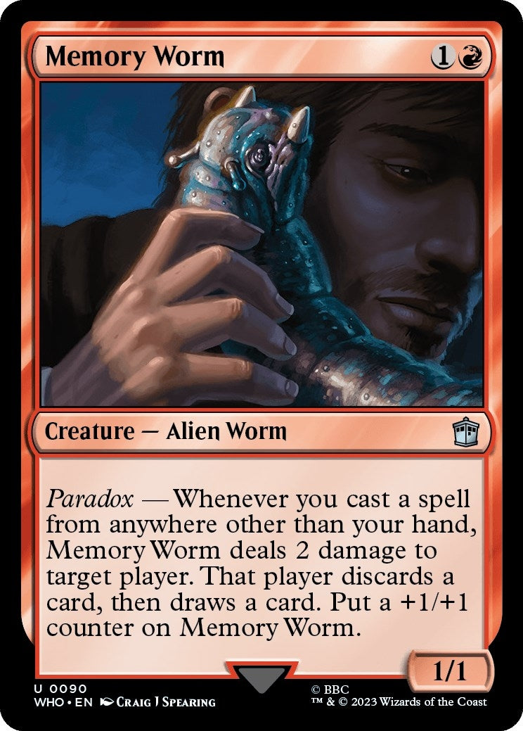 Image for Memory Worm (90) - Magic: The Gathering