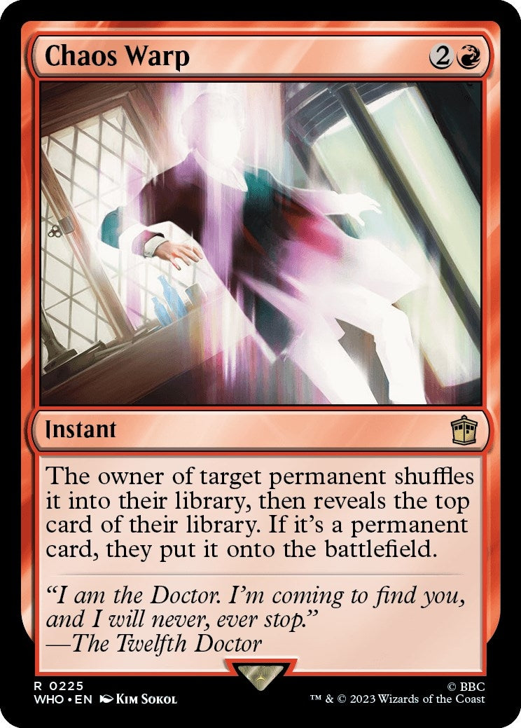 Image for Chaos Warp (225) - Magic: The Gathering