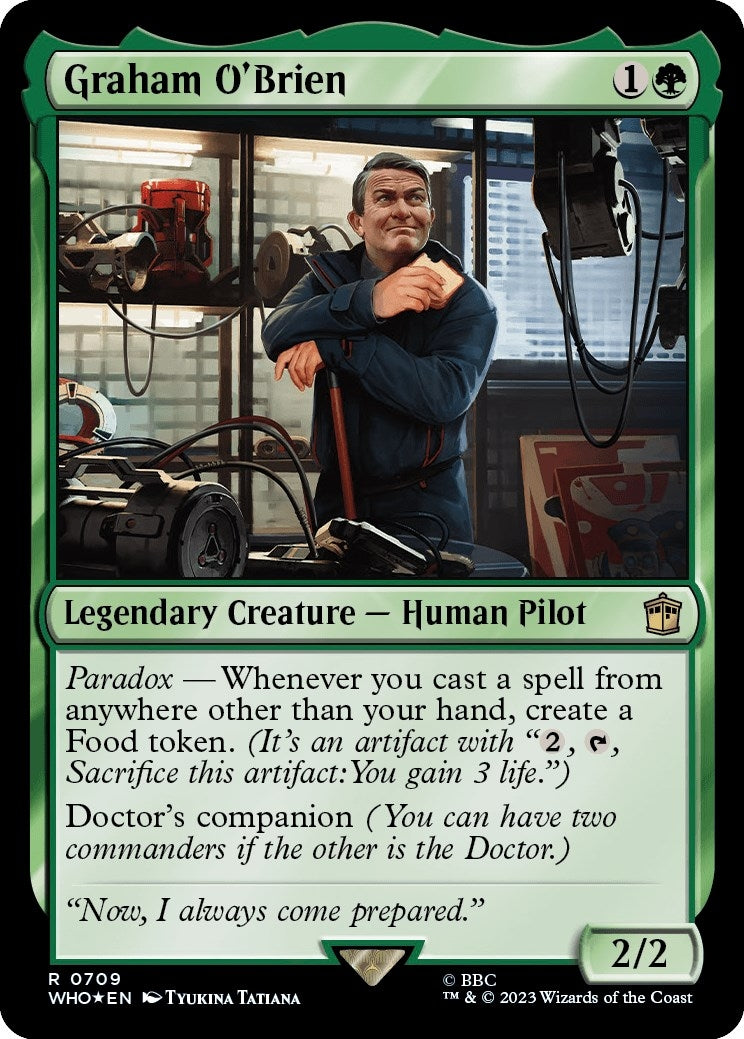 Image for Graham O'Brien (Surge Foil) (709) - Magic: The Gathering