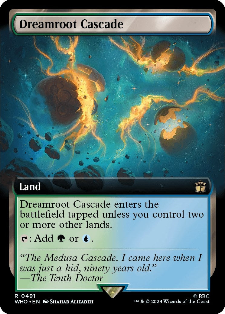 Image for Dreamroot Cascade (Extended Art) (491) (WHO) - Magic: The Gathering