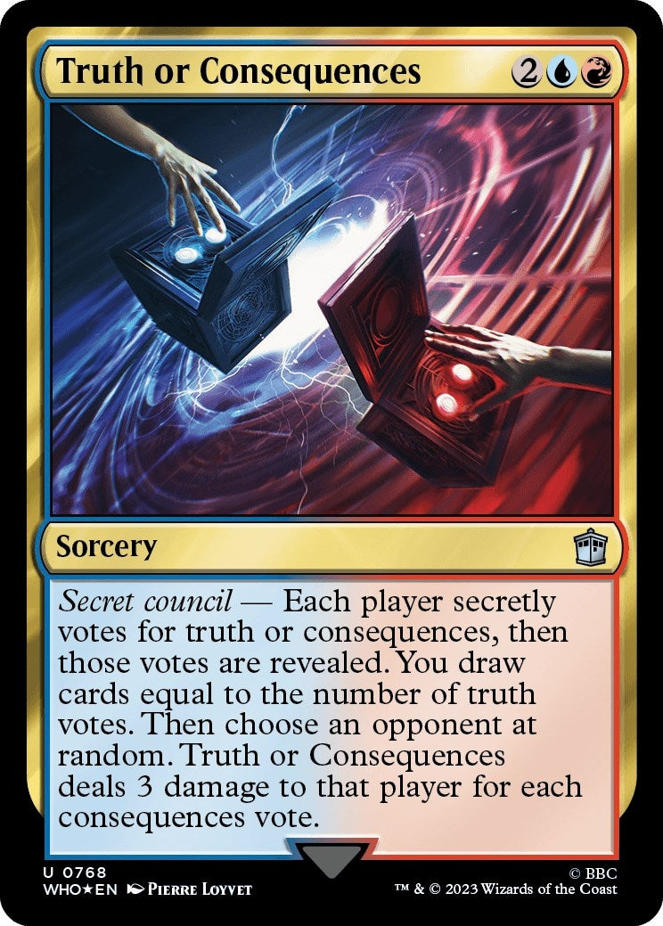 Image for Truth or Consequences (Surge Foil) (768) - Magic: The Gathering