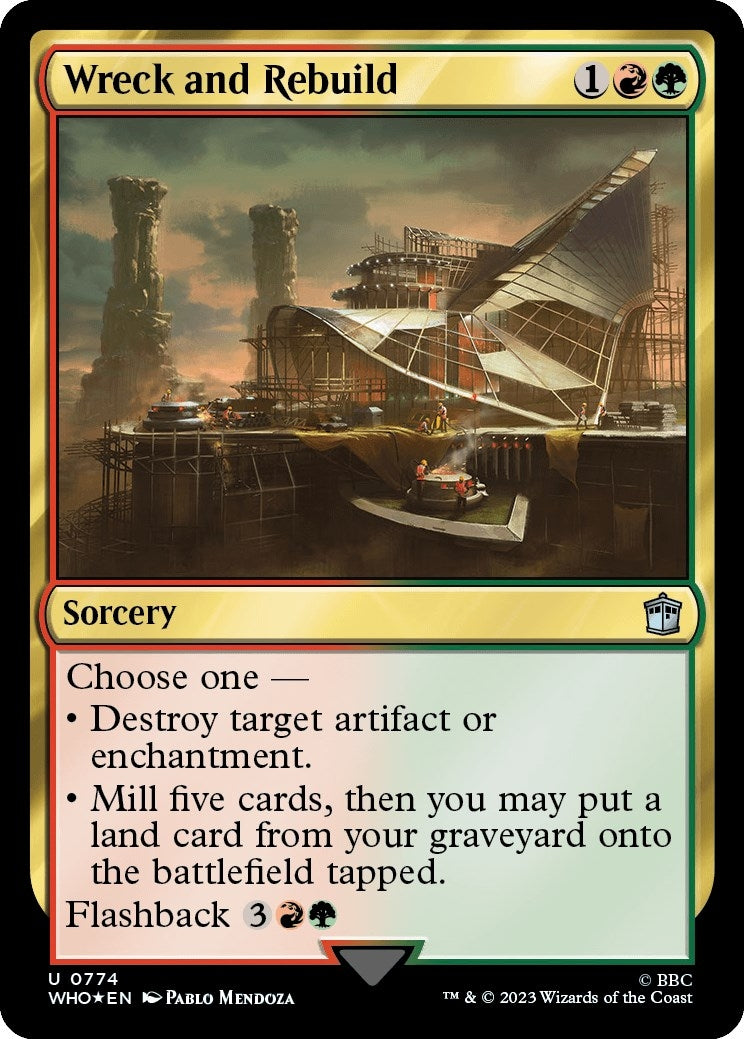 Image for Wreck and Rebuild (Surge Foil) (774) - Magic: The Gathering