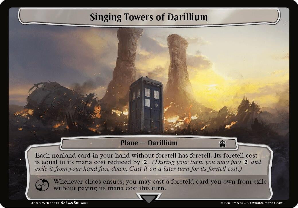 Image for Singing Towers of Darillium (598) - Magic: The Gathering