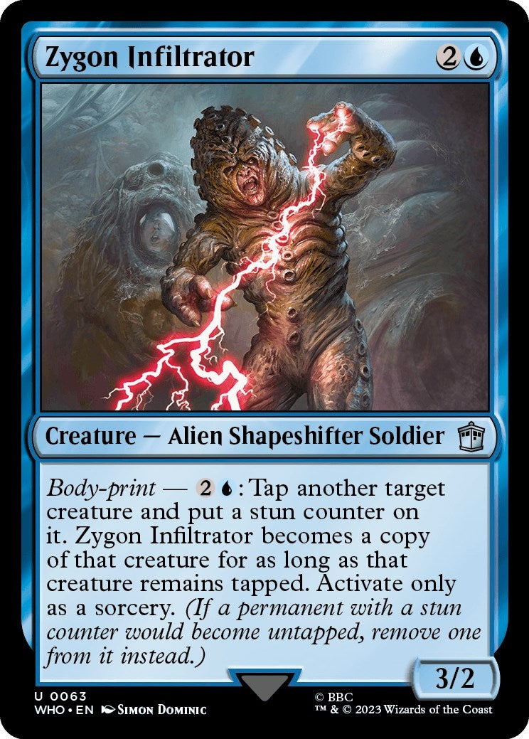 Image for Zygon Infiltrator (63) (WHO) - Magic: The Gathering
