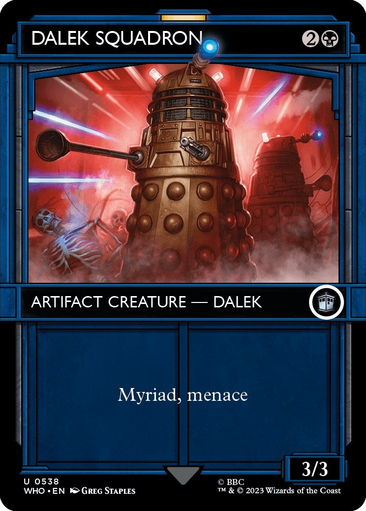 Image for Dalek Squadron (Showcase) (538) - Magic: The Gathering
