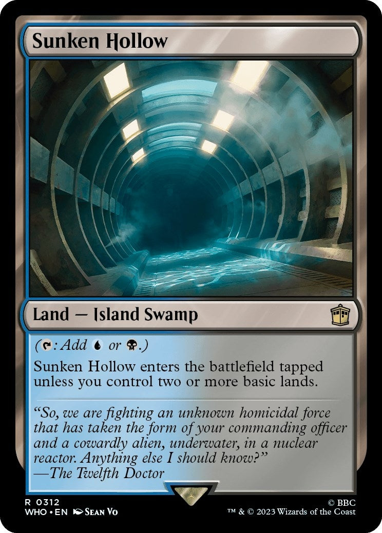 Image for Sunken Hollow (312) - Magic: The Gathering