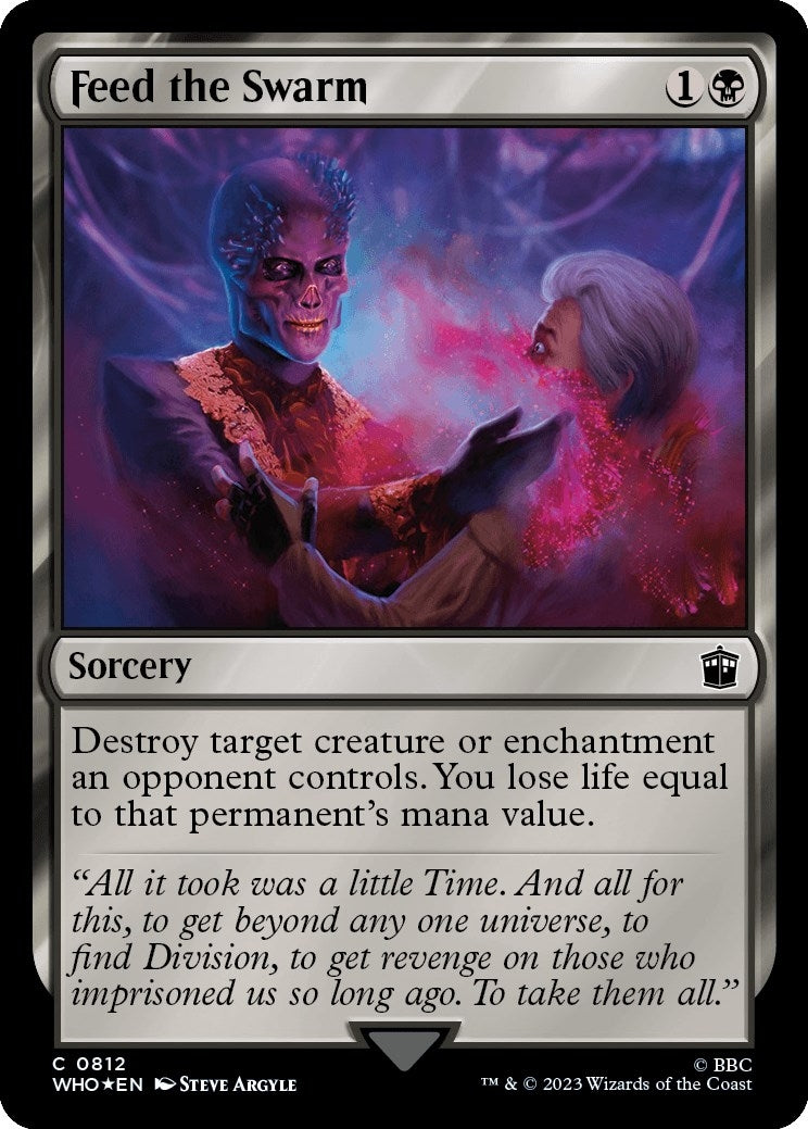 Image for Feed the Swarm (Surge Foil) (812) - Magic: The Gathering