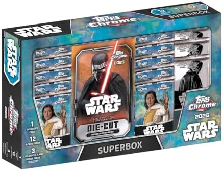 2025 Topps Chrome Star Wars SuperBox