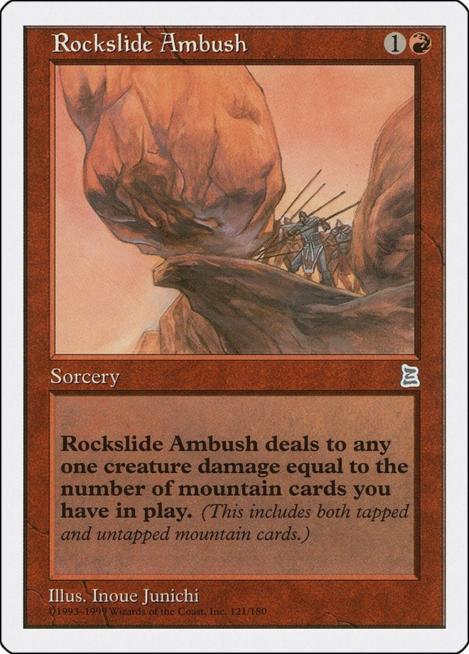 Image for Rockslide Ambush (121) - Magic: The Gathering
