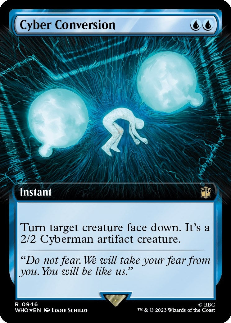Image for Cyber Conversion (Extended Art) (Surge Foil) (946) - Magic: The Gathering