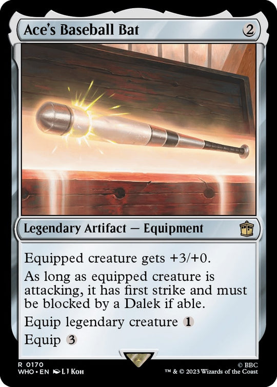 Image for Ace's Baseball Bat (170) (WHO) - Magic: The Gathering