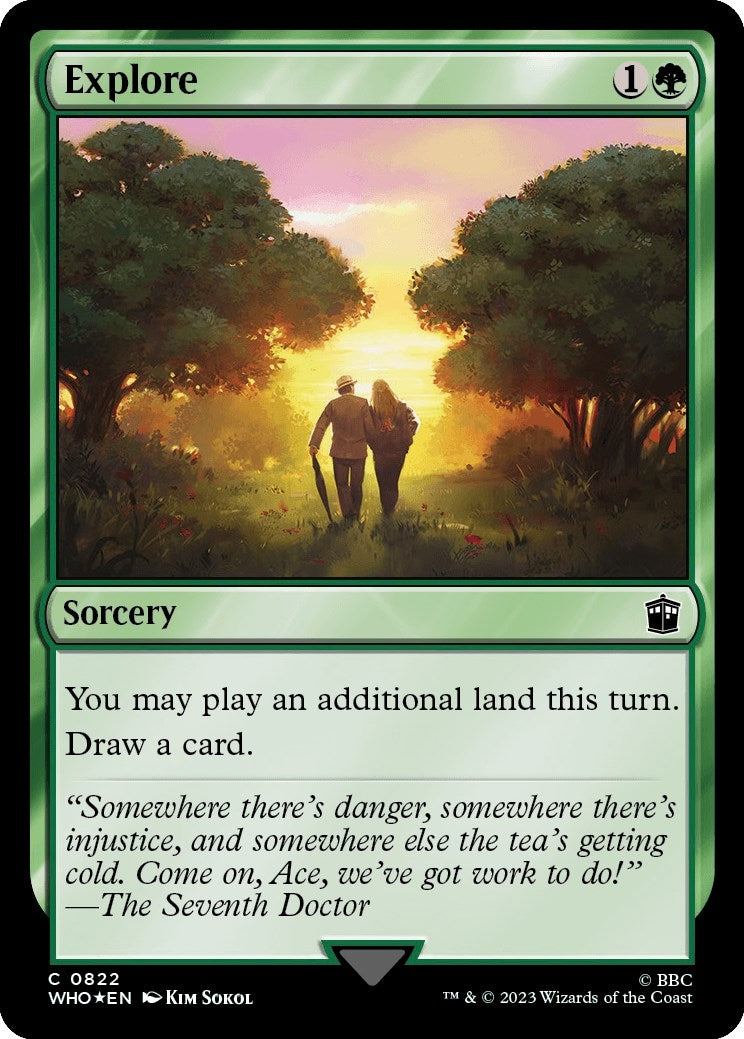 Image for Explore (Surge Foil) (822) - Magic: The Gathering