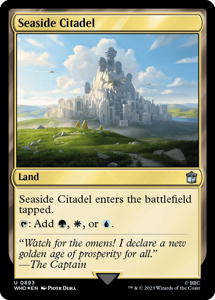 Image for Seaside Citadel (Surge Foil) (893) - Magic: The Gathering